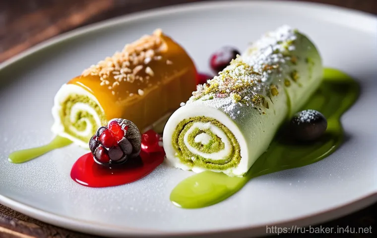 제과제빵 레시피 창작 노하우 - Prompt 1: Exotic Fusion Dessert - The Ruby Petal Delight**
